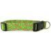 Light Green Candy Canes Dog Collar - Size - Small