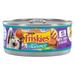 Purina Friskies Tasty Treasures Pate Wet Cat Food Turkey Chicken 5.5 oz Cans (24 Pack)