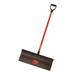 Bully Tools 92819 Steel Snow Pusher with Fiberglass D-Grip Handle 30