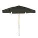 Fiberbuilt 7.5 ft. Wood Beach Umbrella with Vinyl Coated Canopy