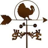 SWEN Products Inc Handmade Thanksgiving Turkey Bird Weathervane