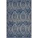 LR Home Sevita Modern Ikat Indoor/Outdoor Rug 5 0 x 7 0 5 x 8