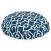 Majestic Pet | Athens Round Pet Bed For Dogs Removable Cover Navy Large