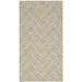 SAFAVIEH Courtyard Ulric Sandals Indoor/Outdoor Area Rug Beige/Aqua 2 7 x 5