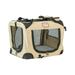 Armarkat Pet Carrier Beige PC201B multiple pockets