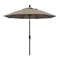 California Umbrella 9 Patio Umbrella in Taupe