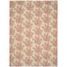 SAFAVIEH Courtyard Fionntan Floral Indoor/Outdoor Area Rug 9 x 12 Beige/Terracotta