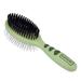 Coastal Pet Safari Pin and Bristle Combo Dog Brush with Plastic Handle - 2-in-1 Wire Pin Brush and Dog Bristle Brush - Ideal for Multi-Dog Household - For Dogs with Short and Long Hair - Large