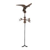 36 Chocolate Brown Polished Eagle Outdoor Garden Weathervane