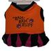 Cheerleader Dog Costume Orange Rah Rah Ruff Pet T-Shirt Cheer Dress X-Large