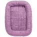 Sherpa Crate Dog Beds Soft Plush Comfortable Bed For Dogs Choose Size and Color (Crate Bed - Lavender Medium/Large)