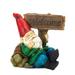 Eastwind Gifts Welcome Gnome Solar Statue