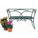 Achla 41 W x 16 D x 28 H Arbor Bench with Back