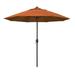 California Umbrella 9 ft. Casa Series Patio Bronze Auto Tilt Crank Lift - Pacifica Tuscan Fabric