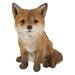 Hi-Line Gift 87719-E Fox Pup Sitting Statue