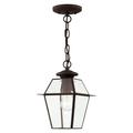 Livex Lighting - Westover - 1 Light Outdoor Pendant Lantern in Farmhouse Style -