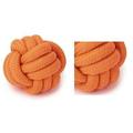 Ruff Rope Toy Collection for Dogs Extra Tough BIG Dog Toys Rope Ball Knot Tennis (Knot Ball)