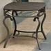 International Caravan Lisbon Wicker Contemporary Patio Side Table