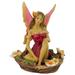 Design Toscano Fairy of Acorn Hollow Statue: Red