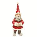 Homestyles Jolly Old World Santa Claus the Christmas Holiday Gnome Home & Garden Extra Large Indoor Outdoor Statue 20 H