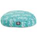 Majestic Pet | Sea Horse Round Pet Bed For Dogs Removable Cover Teal Small