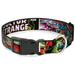 Marvel Comics Pet Collar Dog Collar Plastic Buckle Classic Doctor Strange Comic Book Title Poses 15 to 24 Inches 1.0 Inch Wide