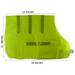 BRITEGUARD Neon Yellow Medium Pet Vest | Tailored for 14 (35.6 cm) Dog Body Length | Reflective Strips | Adjustable Straps with 3 (7.6 cm) Variance | Ultimate Evening Safety