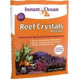 Instant Ocean Reef Crystals Reef Salt for 50 Gallons Enriched formulation for Aquariums