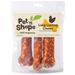 Pet n Shape All Natural Long Lasting Chewz Compressed Rawhide Wrapped with Chicken and Rice Dog Treat (Various Sizes & Shapes) â€” Healthy Dog Treats