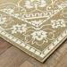 Style Haven Marianna Bordered Medallion Loop Pile Indoor Outdoor Area Rug Tan/Off-White 1 9 x 3 9 2 x 3 Accent Outdoor Indoor Entryway