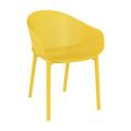 Compamia Sky Patio Dining Arm Chair in Yellow