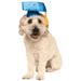 School Graduate Blue Pet Dog Cat Costume Graduation Hat-M-L Graduation Cap