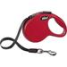 FLEXI 12kg (25Lbs) 3 Meter (10Ft) XS New Classic Tape Retractable Dog Lead Red