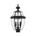 Livex Lighting Monterey 3 Light Outdoor Post Lantern