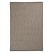 Colonial Mills Natural Wool Houndstooth Braided Area Rug