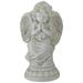 Northlight 9 Ivory Praying Angel on Pedestal Outdoor Garden Statue