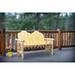 Montana Collection Deck Bench Exterior Finish