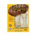 Savory Prime 6-7 White Supreme Knotted Rawhide Bone 2 Count