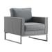 Millwork Holdings . Co Inc Elle Decor Tropez Outdoor Accent Chair Grey