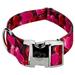 Country Brook PetzÂ® 1 1/2 inch Premium Romantic Hearts Dog Collar Medium