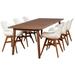 International Home Amazonia Charlotte Deluxe 7 Piece Patio Dining Set