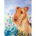 11 x 15 in. Airedale Terrier In Flowers Flag Garden Size