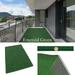 3 x12 Emerald Green - Indoor / Outdoor Area Rugs Runners and Mats. Thin and Light Wieght for Easy Transport and Storage