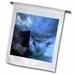 3dRose Image of Beautiful Night Scene with Baby Mermaid Polyester 2 3 x 1 6 Garden Flag