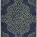 Oriental Weavers M5929B053114ST 1 ft. 9 in. x 3 ft. 9 in. Marina Rectangle Rug - Navy