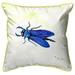 Betsy Drake SN848 12 x 12 in. House Fly Small Indoor & Outdoor Pillow