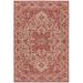 SAFAVIEH Beach House Orville Indoor/Outdoor Area Rug Red/Cream 4 x 6