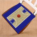 GCKG Basketball Ground Chair Cushion Basketball Ground Chair Pad Seat Cushion Chair Cushion Floor Cushion with Breathable Memory Inner Cushion and Ties Two Sides Printing 18x18 inch