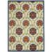 Nourison Aloha Indoor/Outdoor Blue/Multicolor 7 10 x 10 6 Area Rug (8x11)