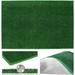8 X8 Square Economical Turf Grass Indoor / Outdoor Area Rugs Runners and Mats. Durable Action Backing and Premium Bound Edges